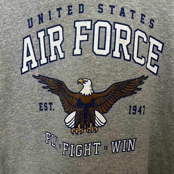 United States Air Force Hooded Sweatshirt Unisex Size M - Picture 3 of 8